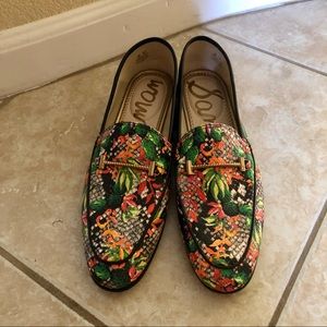 NWOT Sam Edelman Snakeskin Loafer